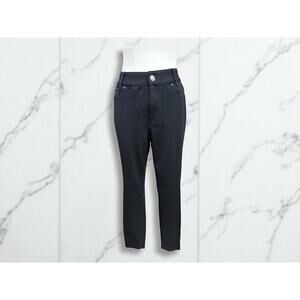 Womens black pants size 10 ladies work or casual wear ankle length pants